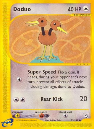 Doduo (73) [Aquapolis] - Deck Out Gaming