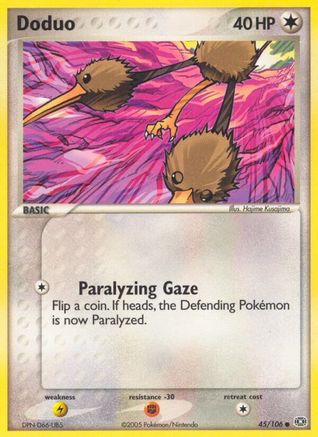 Doduo (45) [Emerald] Reverse Holofoil - Deck Out Gaming