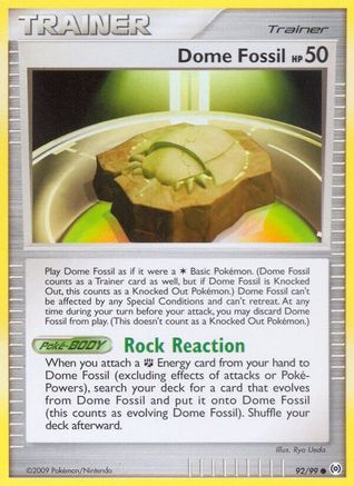 Dome Fossil (92) [Arceus] - Deck Out Gaming