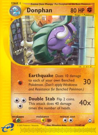 Donphan (7) [Aquapolis] - Deck Out Gaming