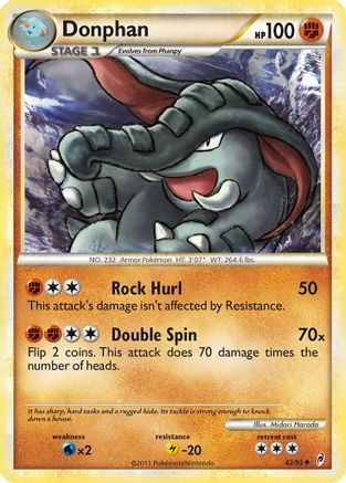 Donphan (42) [Call of Legends] Reverse Holofoil - Deck Out Gaming
