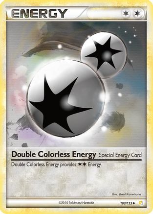 Double Colorless Energy (103) [HeartGold SoulSilver] Reverse Holofoil - Deck Out Gaming