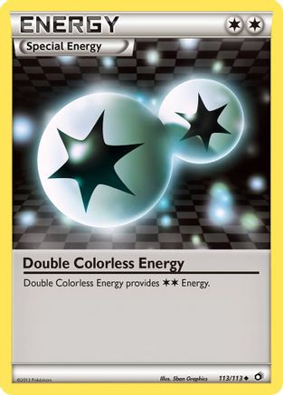 Double Colorless Energy (113) [Legendary Treasures] Reverse Holofoil - Deck Out Gaming
