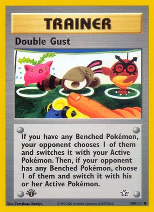 Double Gust (100) [Neo Genesis] 1st Edition - Deck Out Gaming