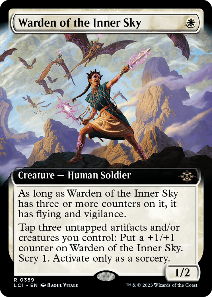 Warden of the Inner Sky (Extended Art) (359) [The Lost Caverns of Ixalan] foil - Deck Out Gaming