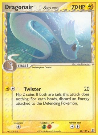 Dragonair - 42/113 (Delta Species) (42) [Delta Species] Reverse Holofoil - Deck Out Gaming