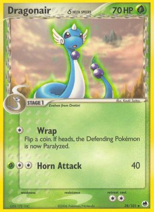 Dragonair (Delta Species) (28) [Dragon Frontiers] - Deck Out Gaming