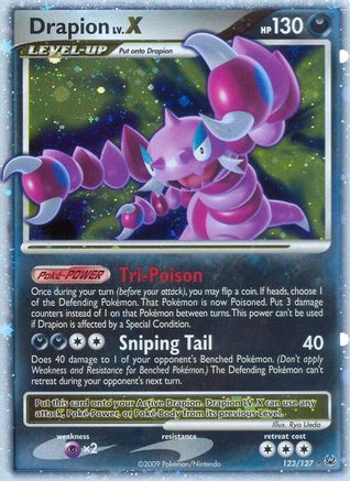 Drapion LV.X (123) [Platinum] Holofoil - Deck Out Gaming