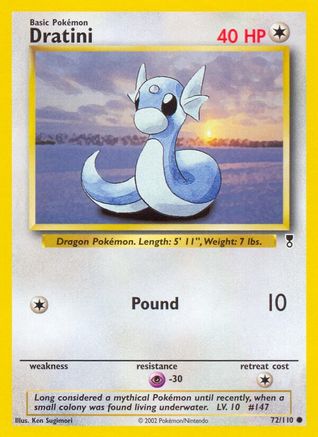 Dratini (72) [Legendary Collection] Reverse Holofoil - Deck Out Gaming