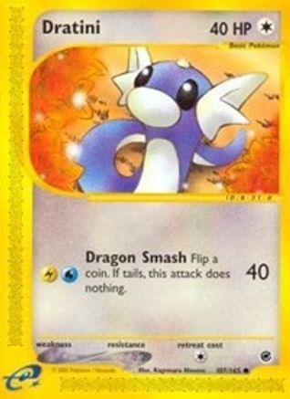 Dratini (107) [Expedition] Reverse Holofoil - Deck Out Gaming