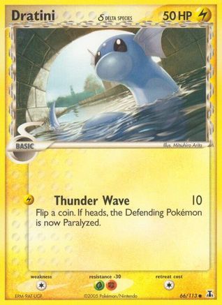 Dratini - 066/113 (Delta Species) (66) [Delta Species] Reverse Holofoil - Deck Out Gaming