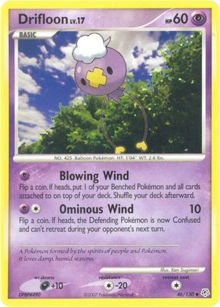 Drifloon (46) [Diamond and Pearl] Reverse Holofoil - Deck Out Gaming