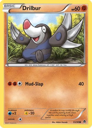 Drilbur (55) (55) [Emerging Powers] - Deck Out Gaming