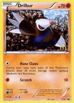 Drilbur - 8/12 (8) [McDonald's Promos 2012] Holofoil - Deck Out Gaming