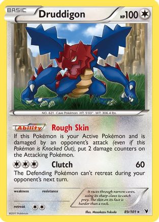 Druddigon (89) [Noble Victories] Reverse Holofoil - Deck Out Gaming