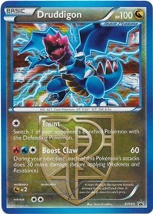 Druddigon (Team Plasma) - BW80 (BW80) [Black and White Promos] Holofoil - Deck Out Gaming