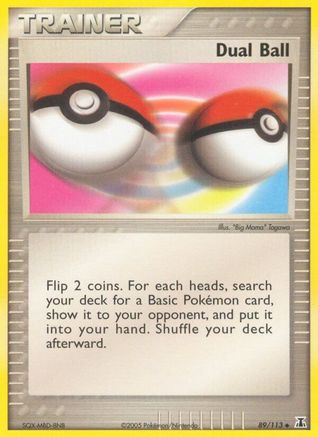Dual Ball (89) [Delta Species] Reverse Holofoil - Deck Out Gaming