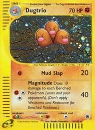 Dugtrio (10) (10) [Expedition] Holofoil - Deck Out Gaming