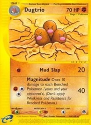 Dugtrio (44) (44) [Expedition] Reverse Holofoil - Deck Out Gaming