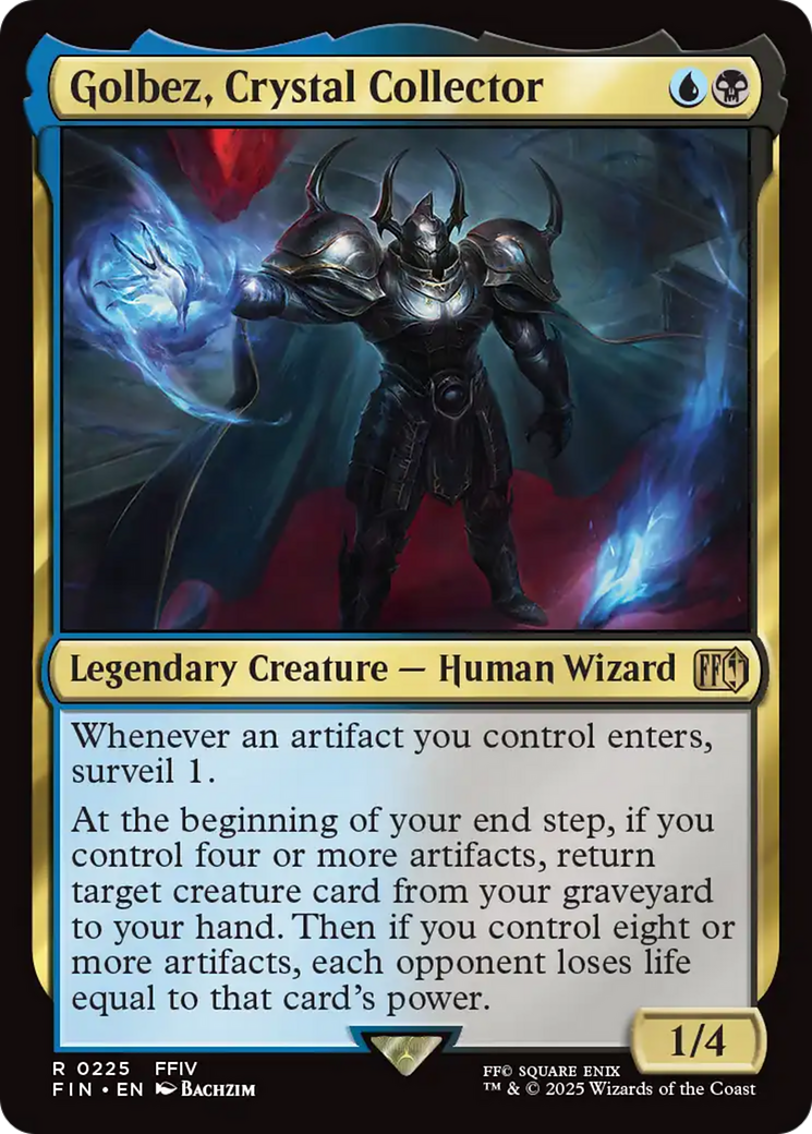 Golbez, Crystal Collector (225) [FINAL FANTASY] foil - Deck Out Gaming