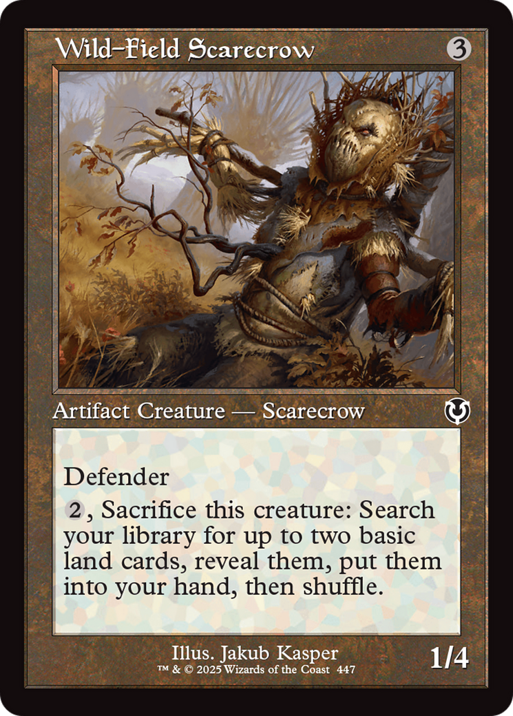 Wild-Field Scarecrow (Retro Frame) (447) [Innistrad Remastered] - Deck Out Gaming