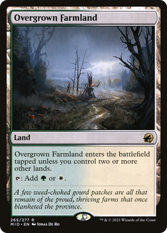 Overgrown Farmland (265) [Innistrad: Midnight Hunt] - Deck Out Gaming