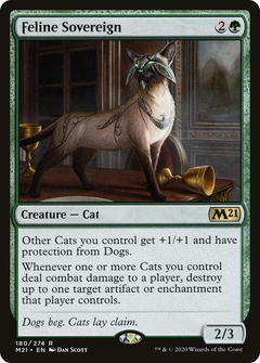 Feline Sovereign (180) [Core Set 2021] - Deck Out Gaming