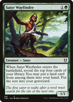 Satyr Wayfinder (81) [Commander: Zendikar Rising] - Deck Out Gaming