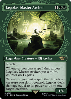 Legolas, Master Archer (Showcase) (313) [The Lord of the Rings: Tales of Middle-earth] foil - Deck Out Gaming