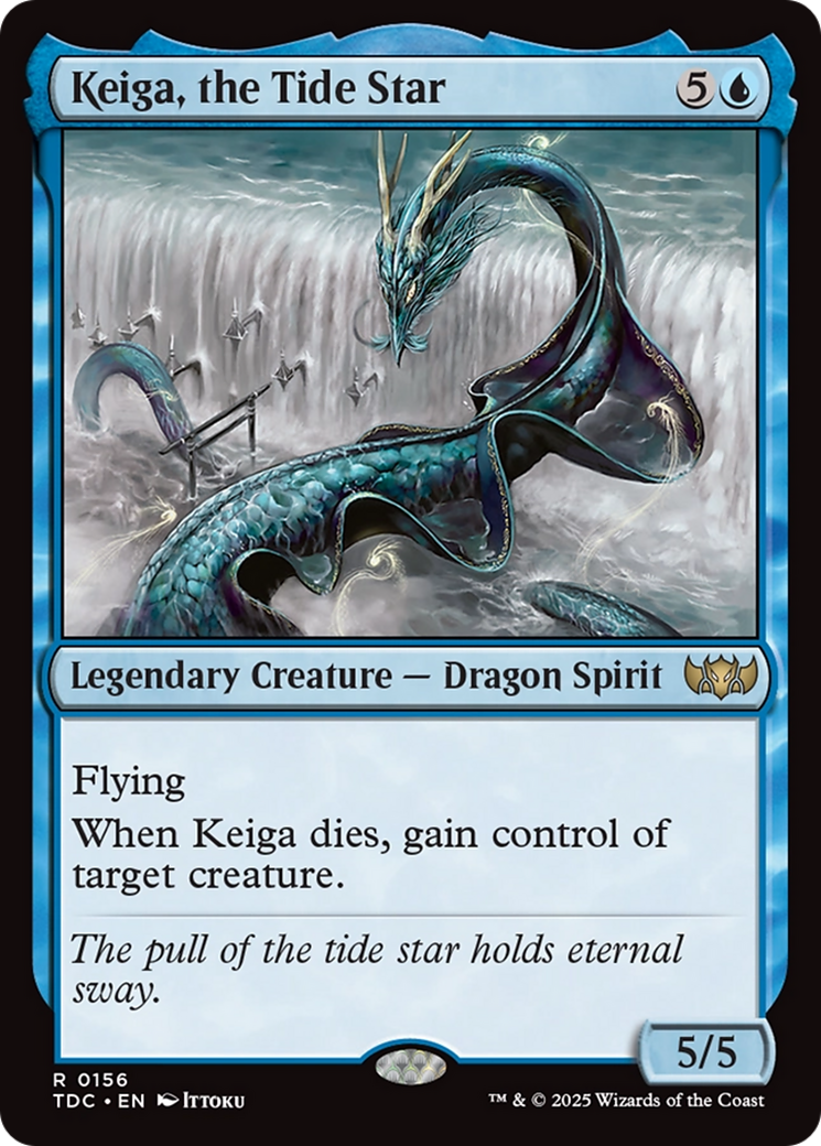 Keiga, the Tide Star (156) [Commander: Tarkir: Dragonstorm] - Deck Out Gaming