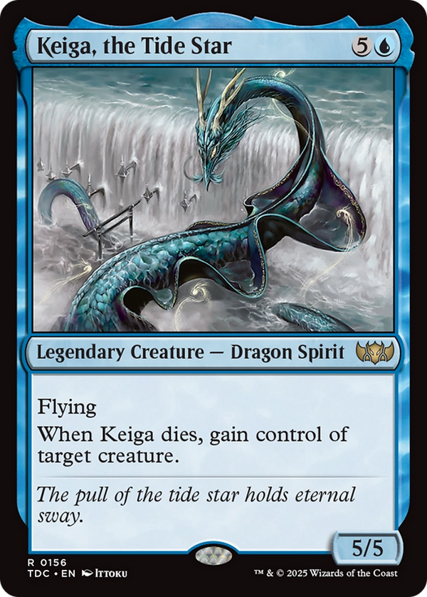 Keiga, the Tide Star (156) [Commander: Tarkir: Dragonstorm] - Deck Out Gaming