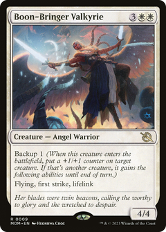 Boon-Bringer Valkyrie (9) [March of the Machine] foil - Deck Out Gaming