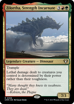 Zilortha, Strength Incarnate (366) [Commander Masters] foil - Deck Out Gaming