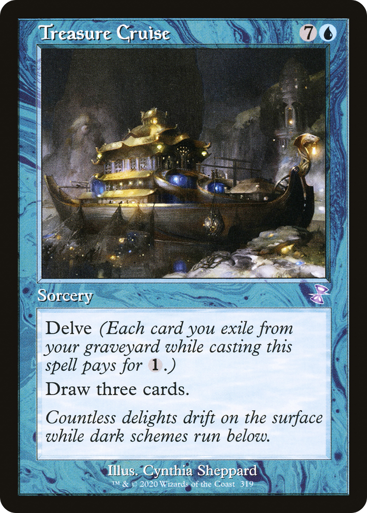 Treasure Cruise (319) [Time Spiral Remastered] foil - Deck Out Gaming