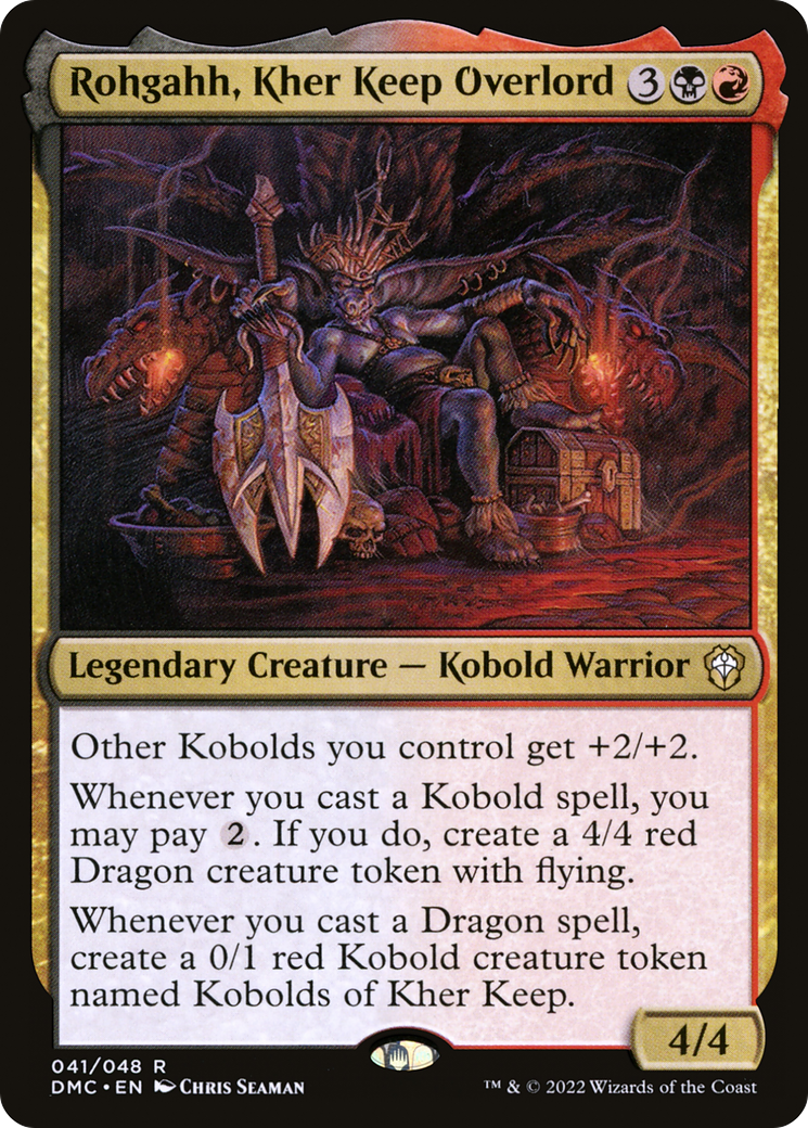 Rohgahh, Kher Keep Overlord (41) [Dominaria United Commander] foil - Deck Out Gaming