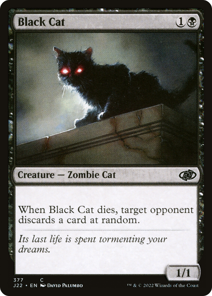 Black Cat (377) [Jumpstart 2022] - Deck Out Gaming