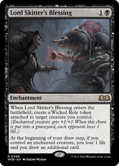Lord Skitter's Blessing (98) [Wilds of Eldraine] foil - Deck Out Gaming