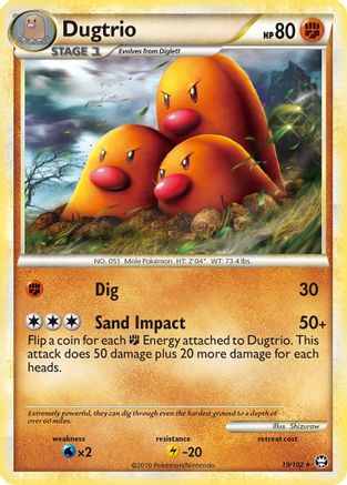 Dugtrio (19) [Triumphant] - Deck Out Gaming