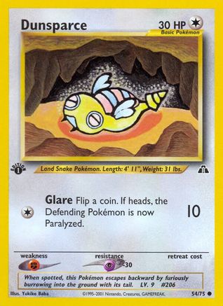 Dunsparce (54) [Neo Discovery] 1st Edition - Deck Out Gaming