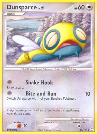 Dunsparce (47) [Mysterious Treasures] - Deck Out Gaming