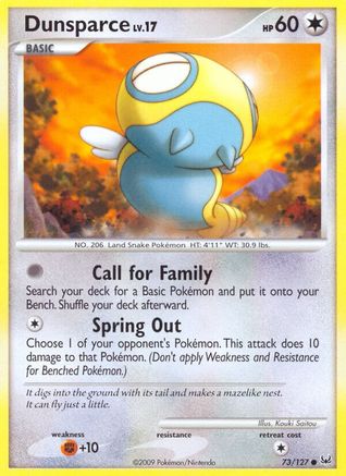 Dunsparce (73) [Platinum] - Deck Out Gaming