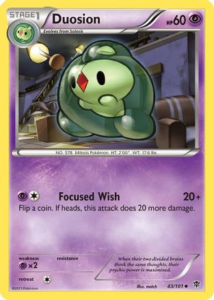 Duosion (43) [Plasma Blast] Reverse Holofoil - Deck Out Gaming