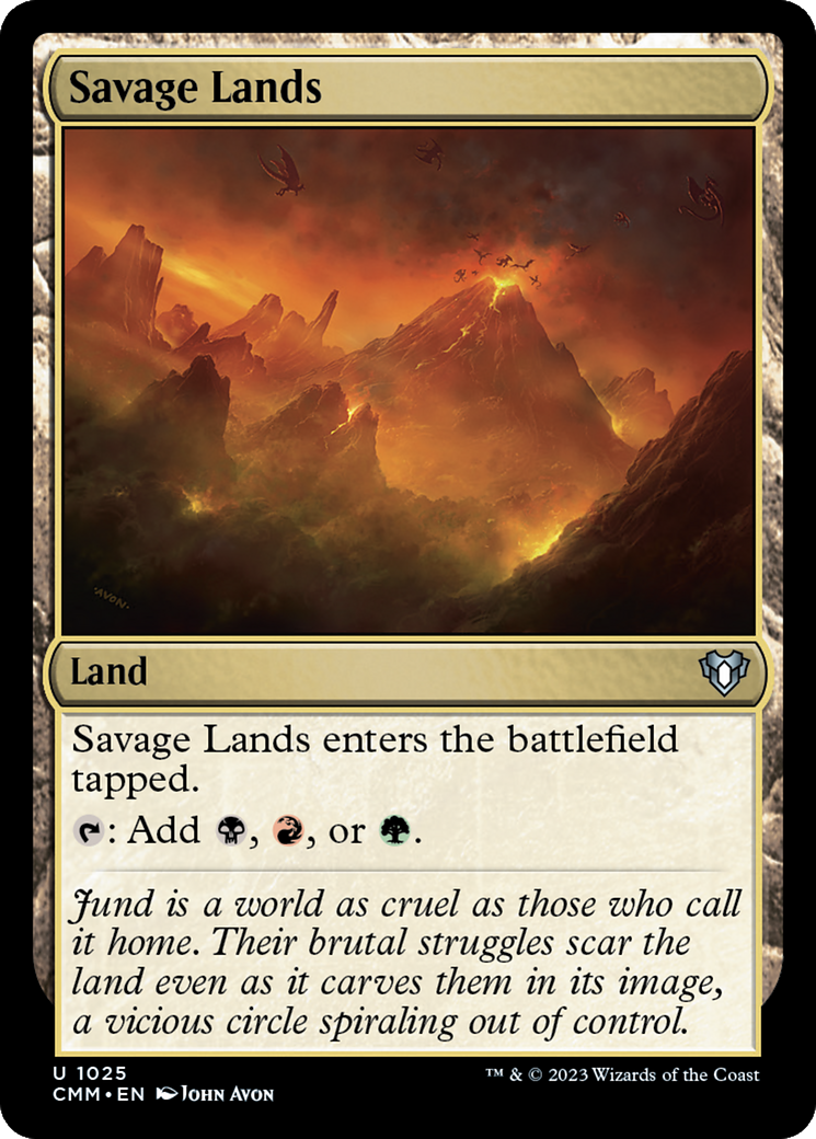 Savage Lands (1025) [Commander Masters] - Deck Out Gaming