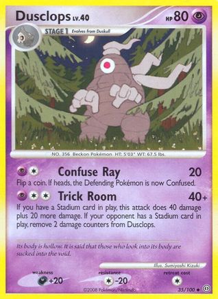 Dusclops (35) (35) [Stormfront] Reverse Holofoil - Deck Out Gaming