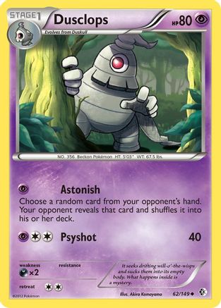 Dusclops (62) [Boundaries Crossed] Reverse Holofoil - Deck Out Gaming