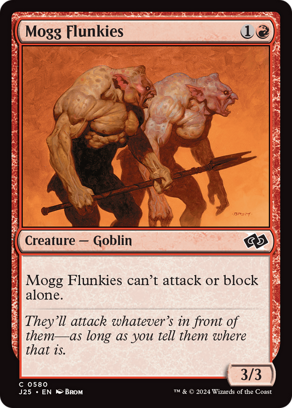 Mogg Flunkies (580) [Foundations Jumpstart] - Deck Out Gaming