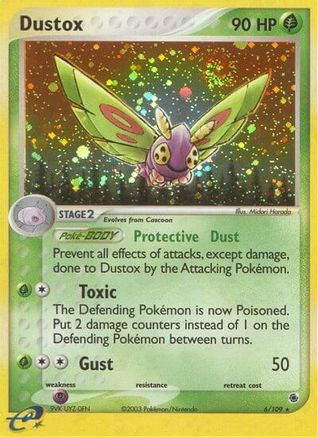 Dustox (6) [Ruby and Sapphire] Holofoil - Deck Out Gaming