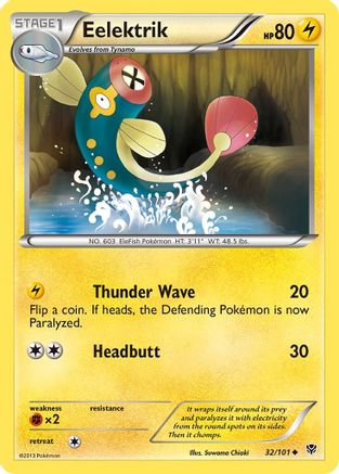 Eelektrik (32) [Plasma Blast] Reverse Holofoil - Deck Out Gaming