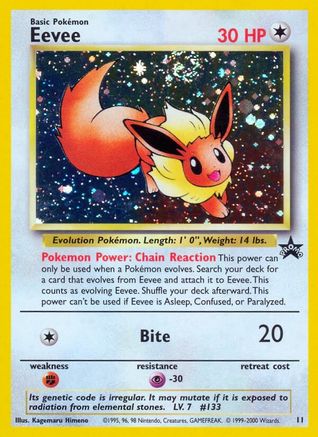 Eevee (11) [WoTC Promo] Holofoil - Deck Out Gaming