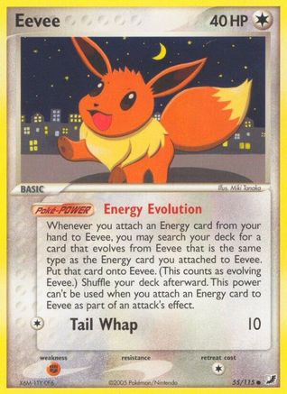 Eevee (55) [Unseen Forces] - Deck Out Gaming